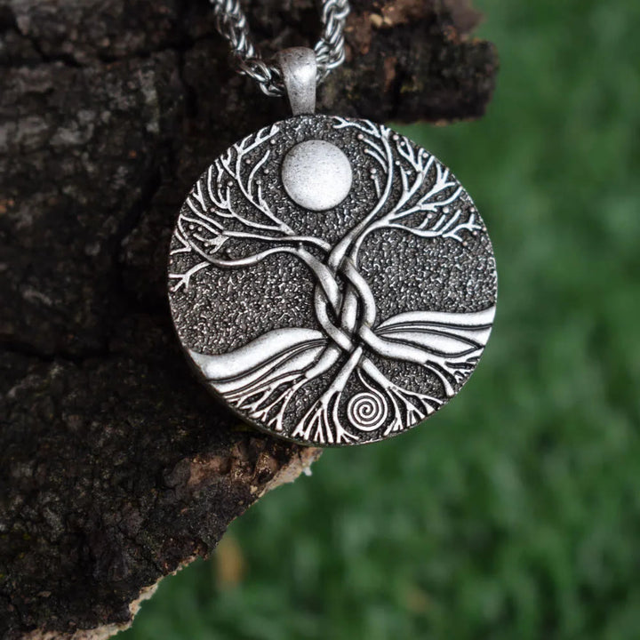 WorldNorse Yggdrasil Edelstahl Halskette