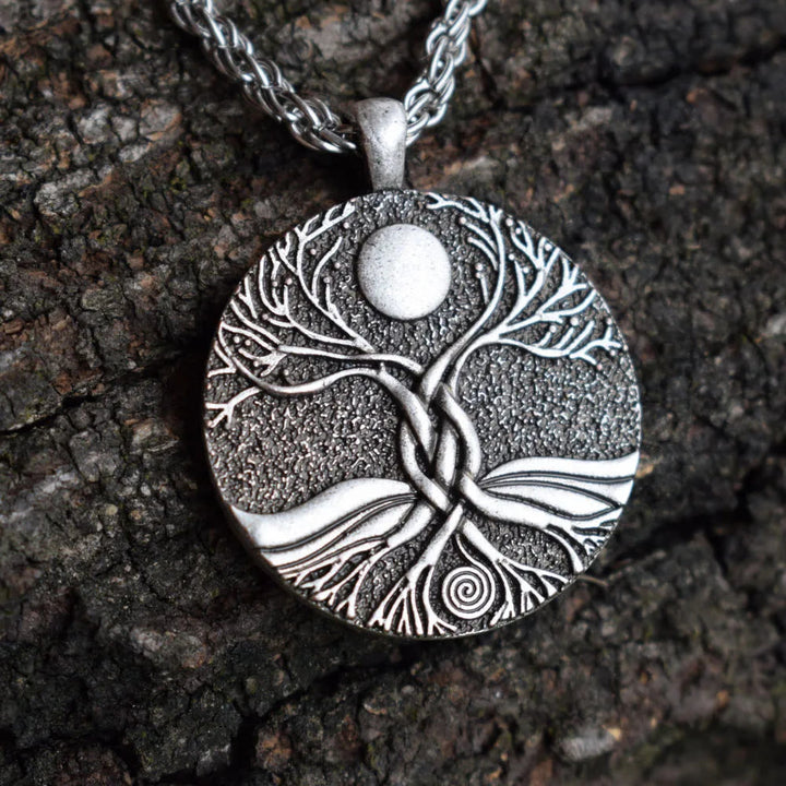 WorldNorse Yggdrasil Edelstahl Halskette