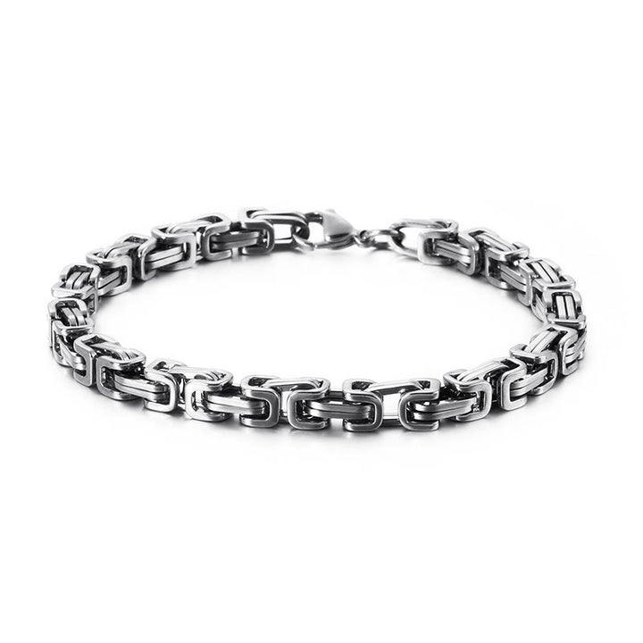 WorldNorse Gliederarmband aus Titanstahl in verschiedenen Größen