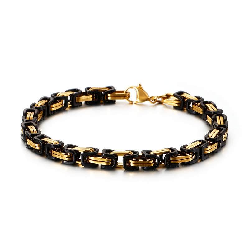 WorldNorse Gliederarmband aus Titanstahl in verschiedenen Größen