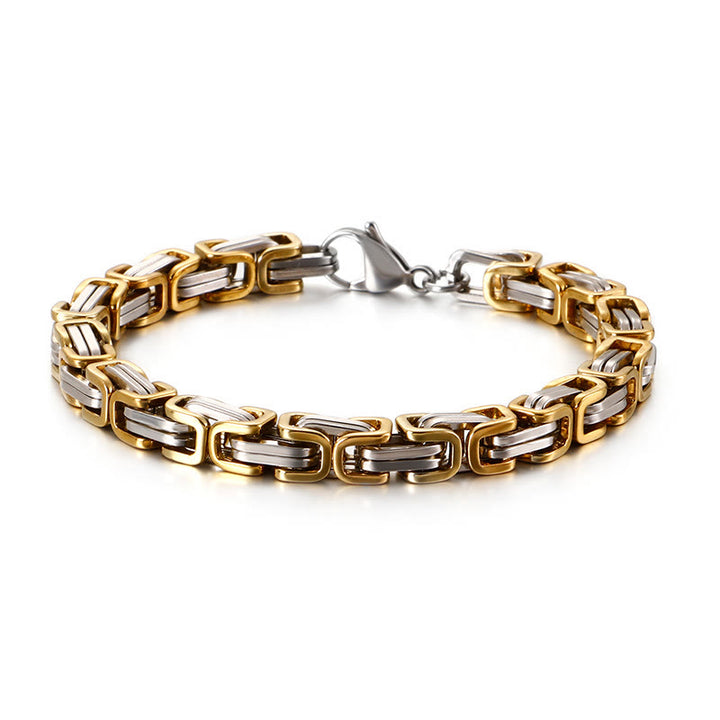 WorldNorse Gliederarmband aus Titanstahl in verschiedenen Größen