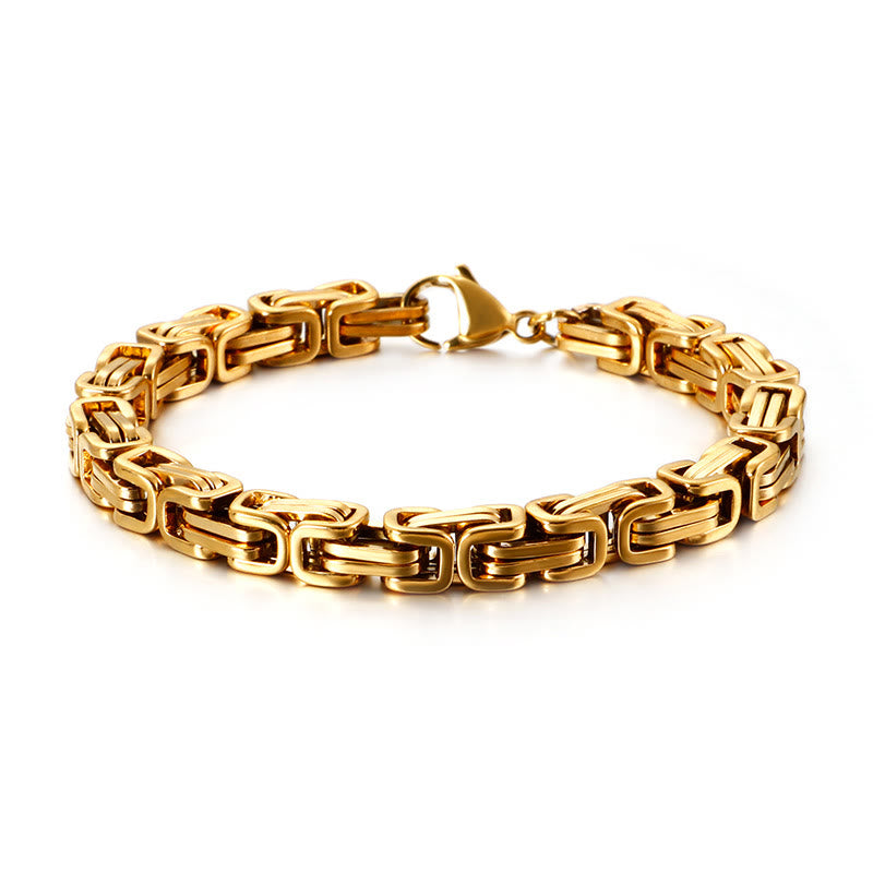 WorldNorse Gliederarmband aus Titanstahl in verschiedenen Größen