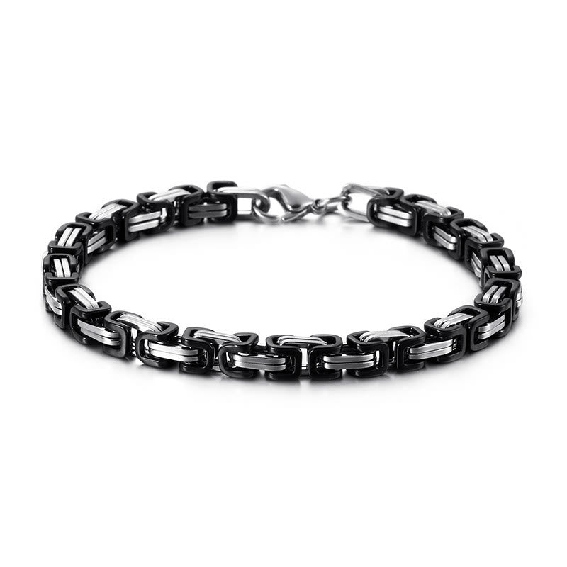 WorldNorse Gliederarmband aus Titanstahl in verschiedenen Größen