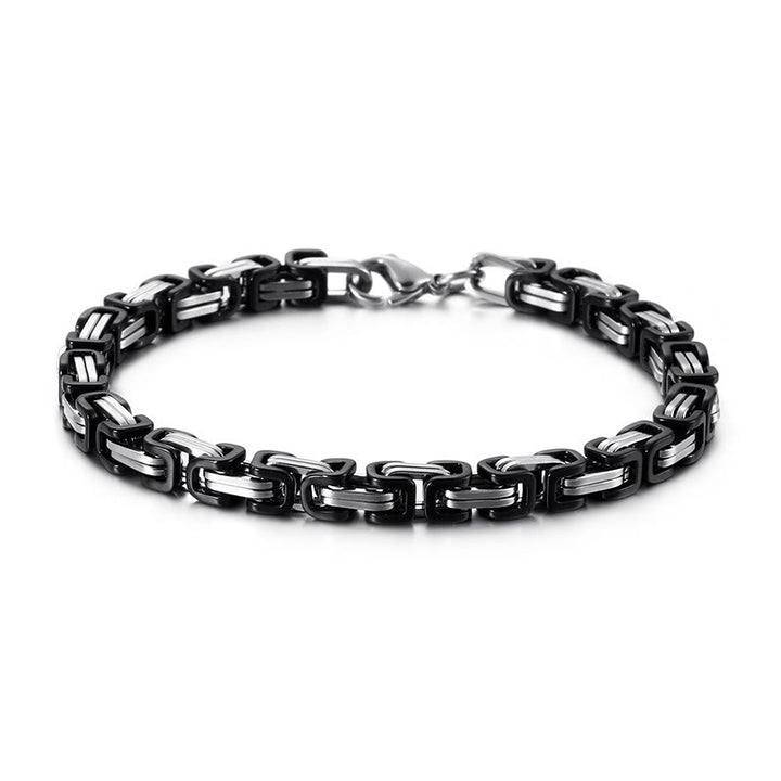 WorldNorse Gliederarmband aus Titanstahl in verschiedenen Größen