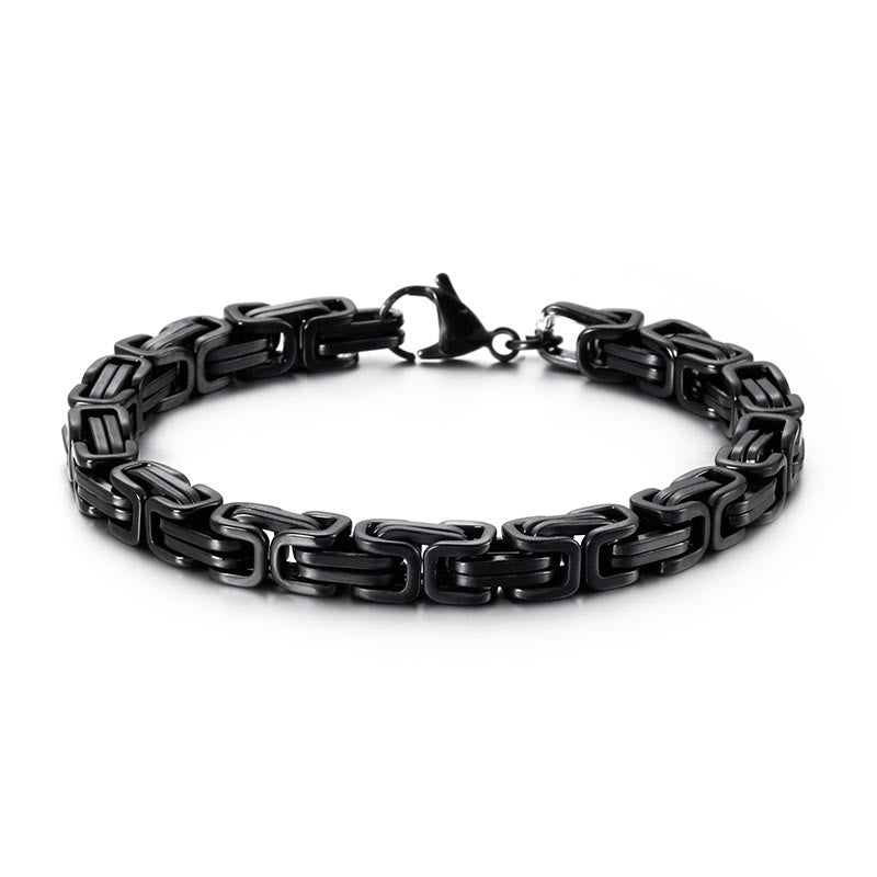 WorldNorse Gliederarmband aus Titanstahl in verschiedenen Größen