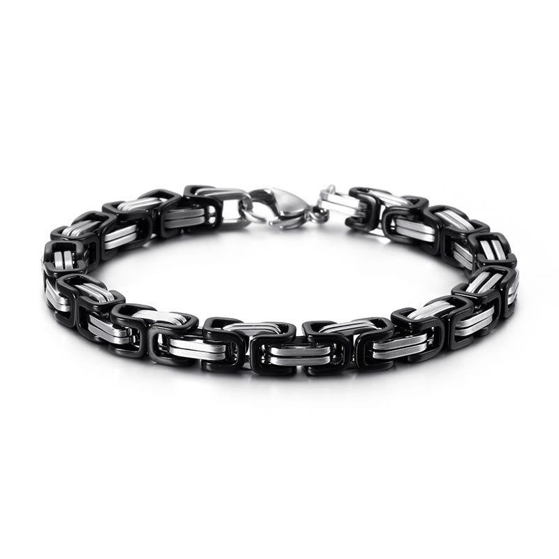 WorldNorse Gliederarmband aus Titanstahl in verschiedenen Größen