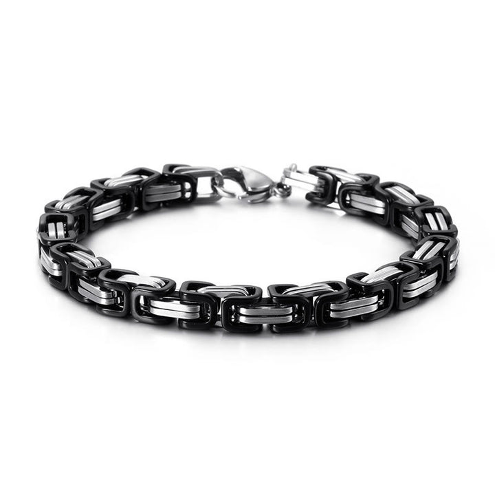 WorldNorse Gliederarmband aus Titanstahl in verschiedenen Größen
