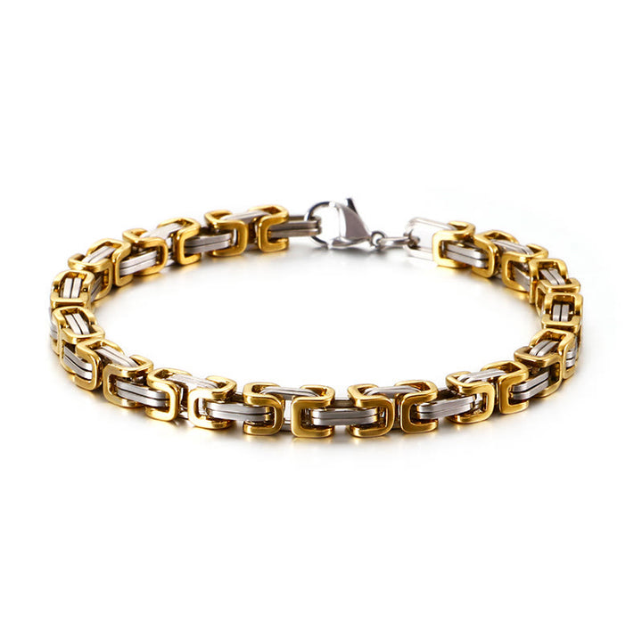 WorldNorse Gliederarmband aus Titanstahl in verschiedenen Größen