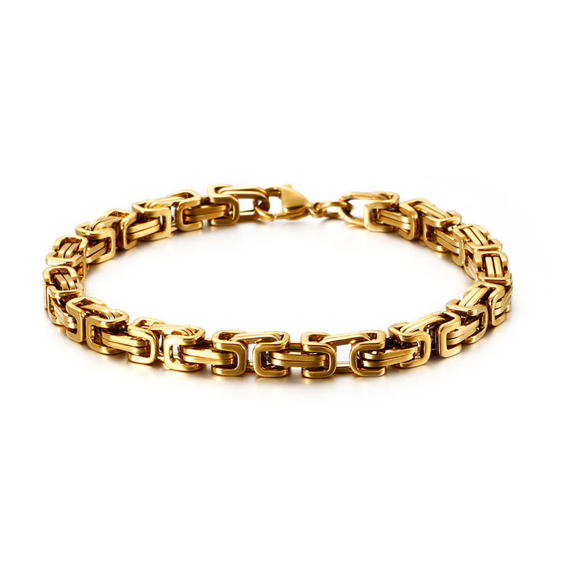 WorldNorse Gliederarmband aus Titanstahl in verschiedenen Größen