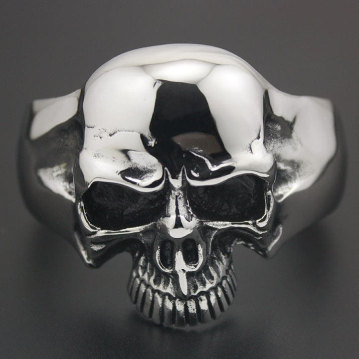 WorldNorse Dämonenschädel-Manschettenarmband für Biker
