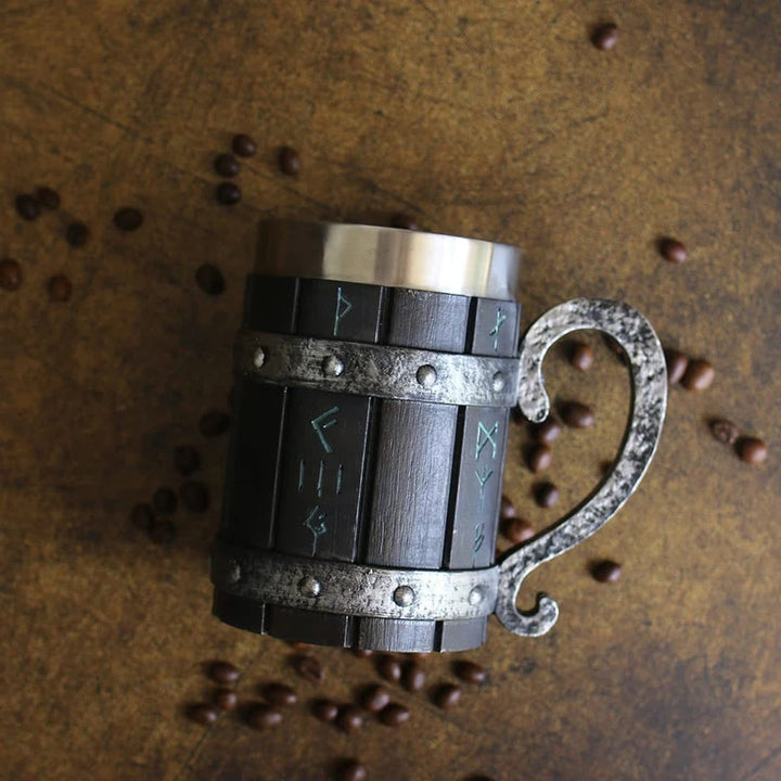 WorldNorse Runes Tankard Trinkbecher