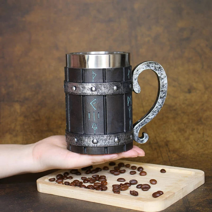 WorldNorse Runes Tankard Trinkbecher