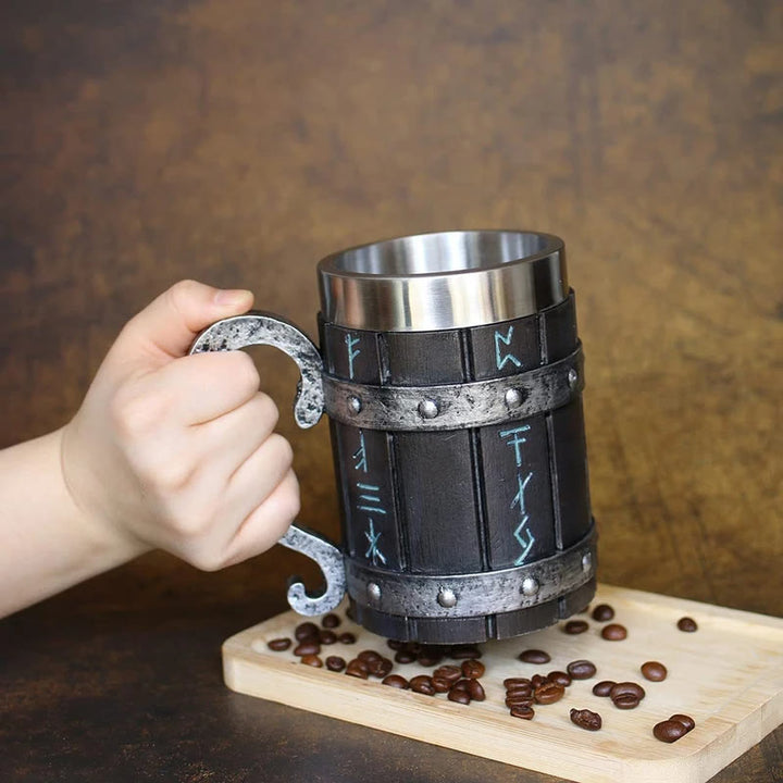 WorldNorse Runes Tankard Trinkbecher