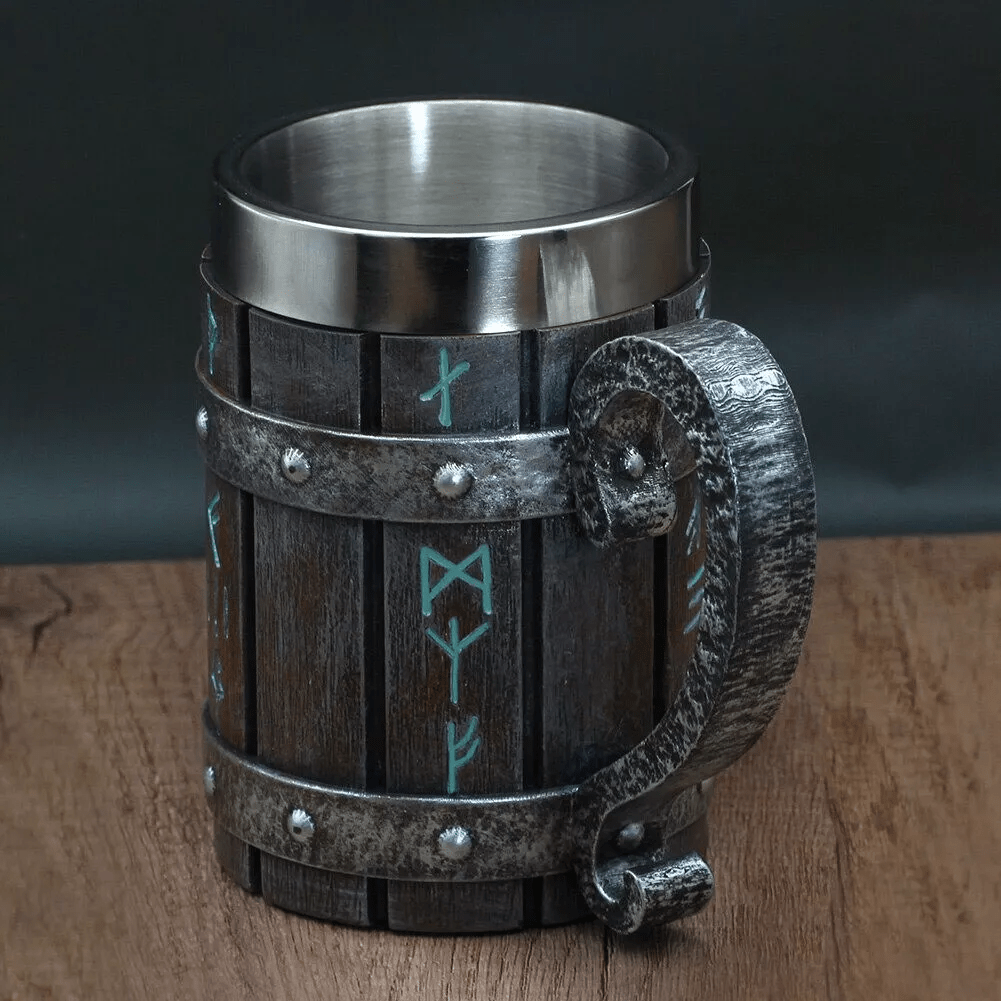 WorldNorse Runes Tankard Trinkbecher
