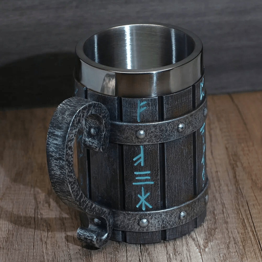 WorldNorse Runes Tankard Trinkbecher