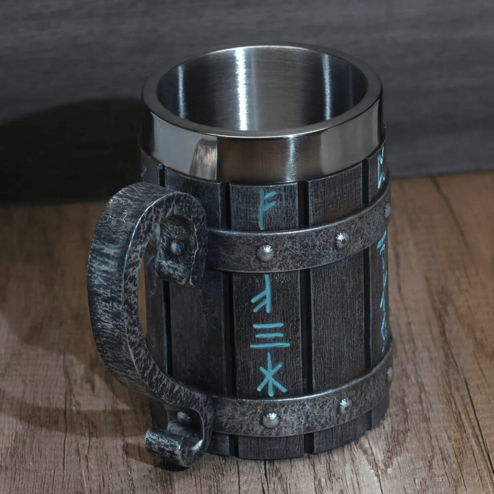 WorldNorse Runes Tankard Trinkbecher