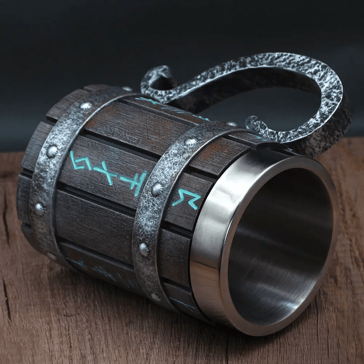 WorldNorse Runes Tankard Trinkbecher