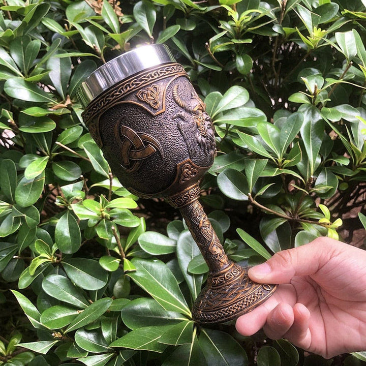 WorldNorse Odins Dreifachhorn-Kelch