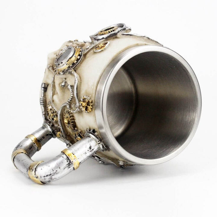 WorldNorse Steampunk Styler Totenkopf Tasse