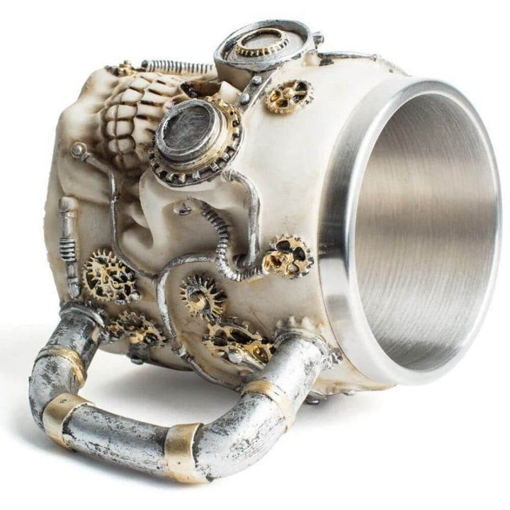 WorldNorse Steampunk Styler Totenkopf Tasse
