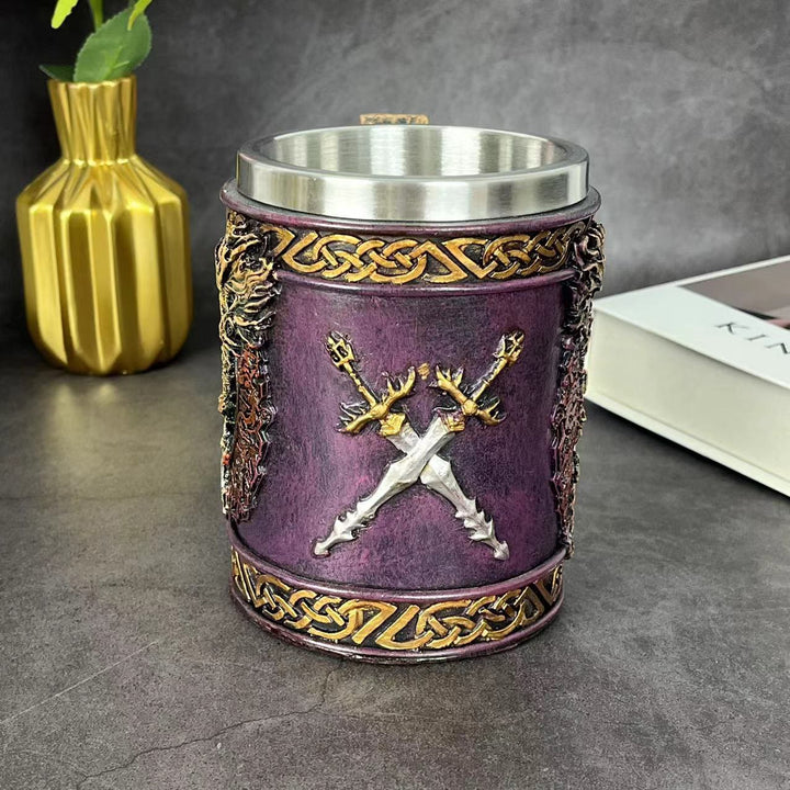 WorldNorse Dragon Flame Blade Tasse