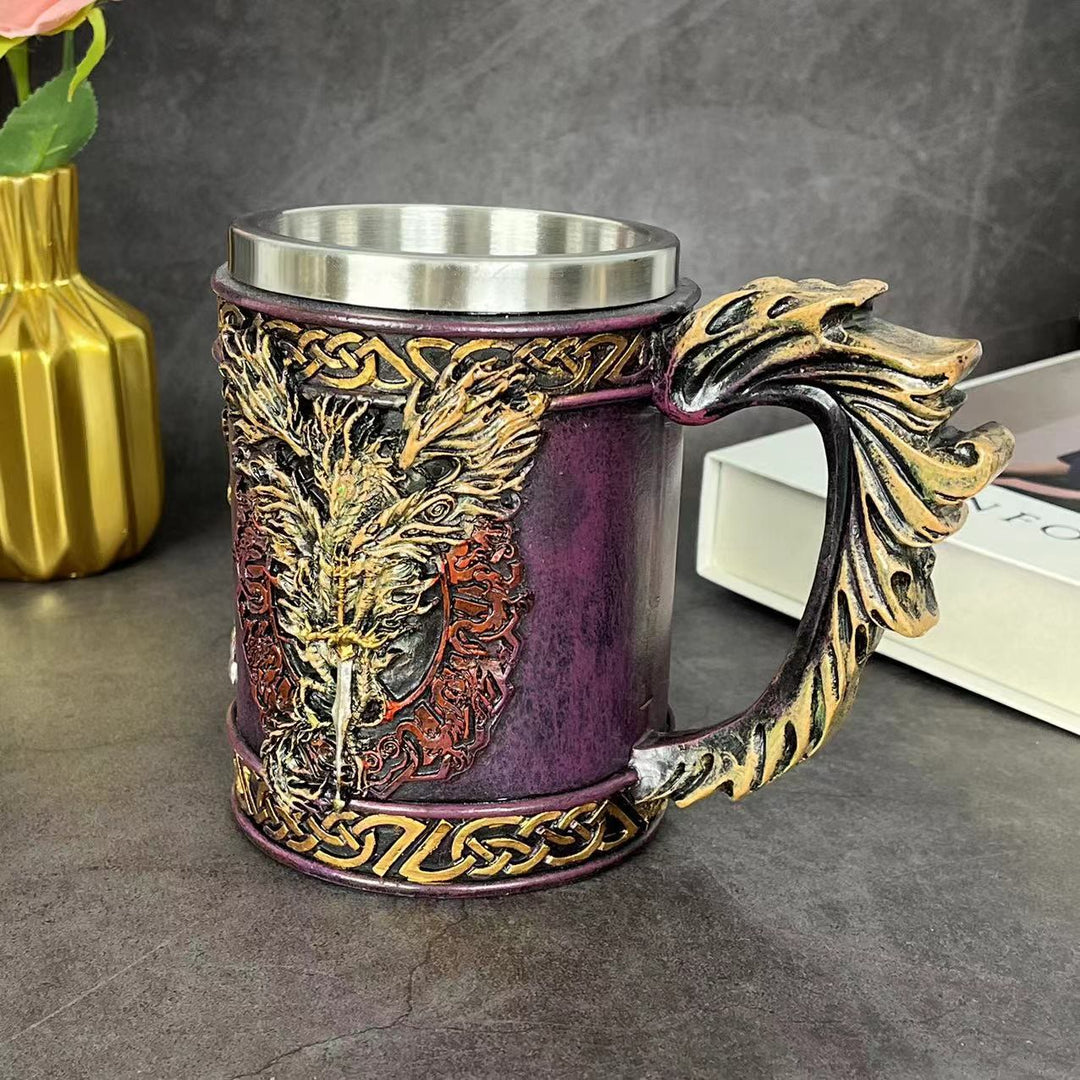 WorldNorse Dragon Flame Blade Tasse