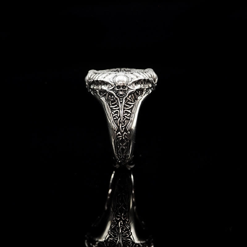 WorldNordischer Helm der Ehrfurcht Mythologie Ring