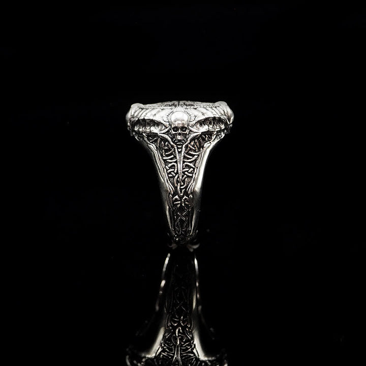 WorldNordischer Helm der Ehrfurcht Mythologie Ring