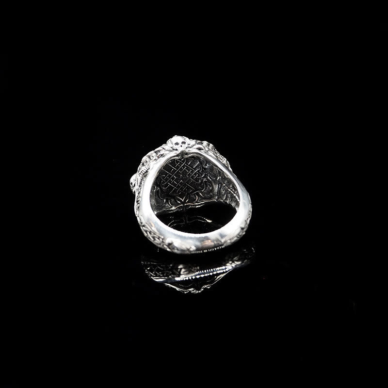 WorldNordischer Helm der Ehrfurcht Mythologie Ring