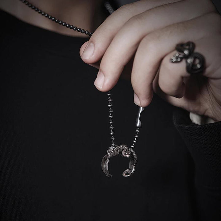 WorldNorse Entfesseln Sie Ihren wilden Side Twisted Viper Ring