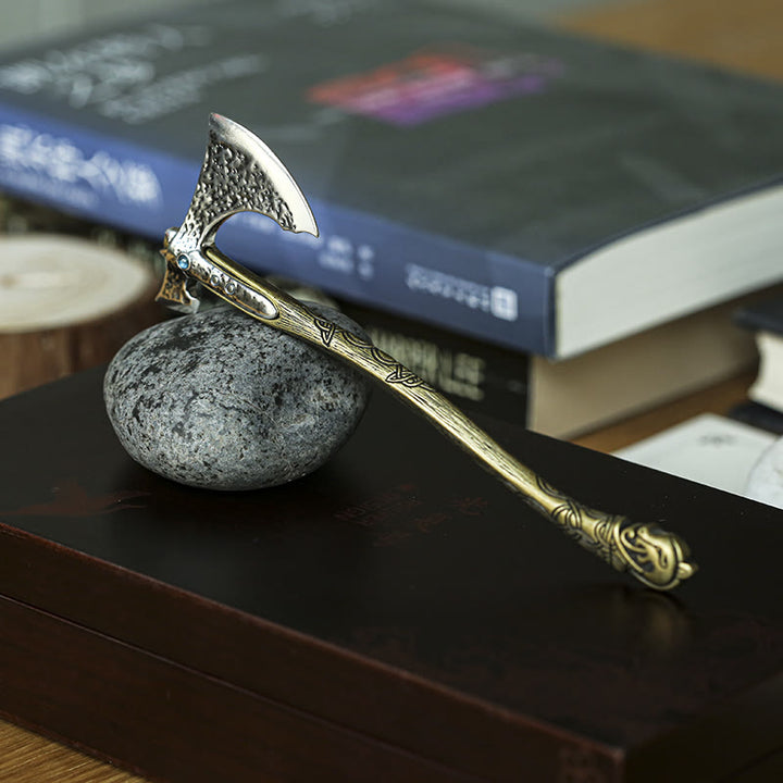 WorldNorse Wikinger-Streitaxt-Figur aus 925er Sterlingsilber - image 4