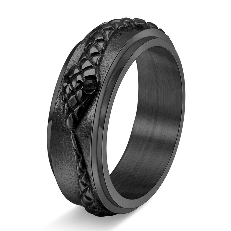 WorldNorse Drehbarer Schlangenring