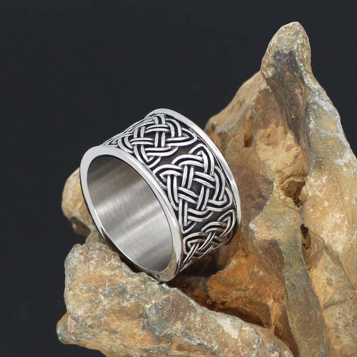WorldNorse Viking Celtic Open Mouth Wilder Wolf Ring