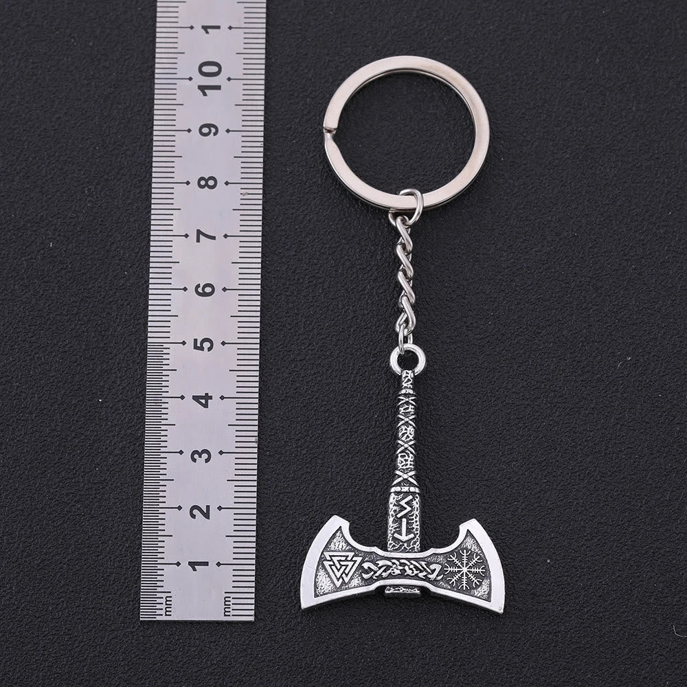 WorldNorse Wikinger Axt Verschiedene Elemente Schlüsselanhänger - image 4