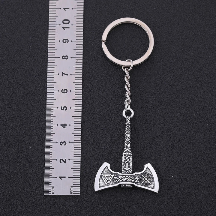 WorldNorse Wikinger Axt Verschiedene Elemente Schlüsselanhänger - image 4