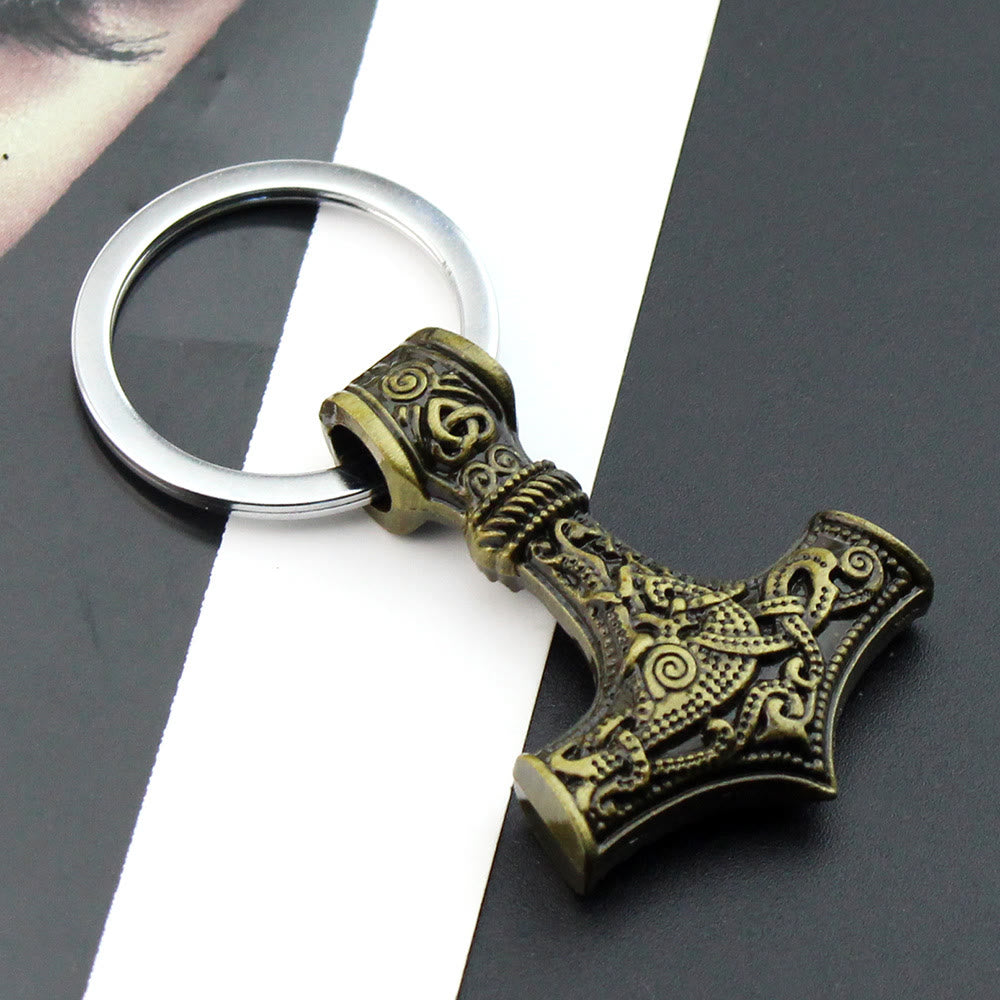 WorldNorse Thors Hammer Schlüsselanhänger - image 3
