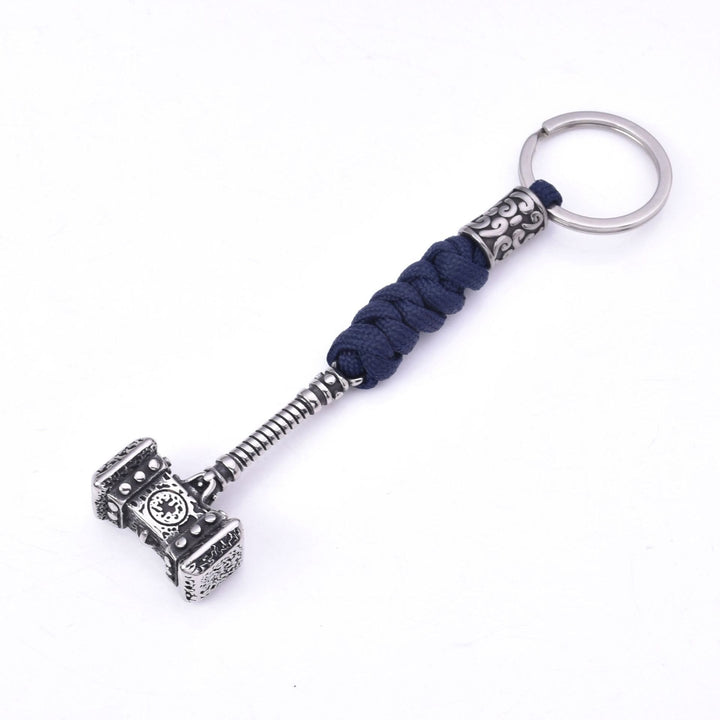 WorldNorse Vikings Thors Hammer Survival-Seil Schlüsselanhänger