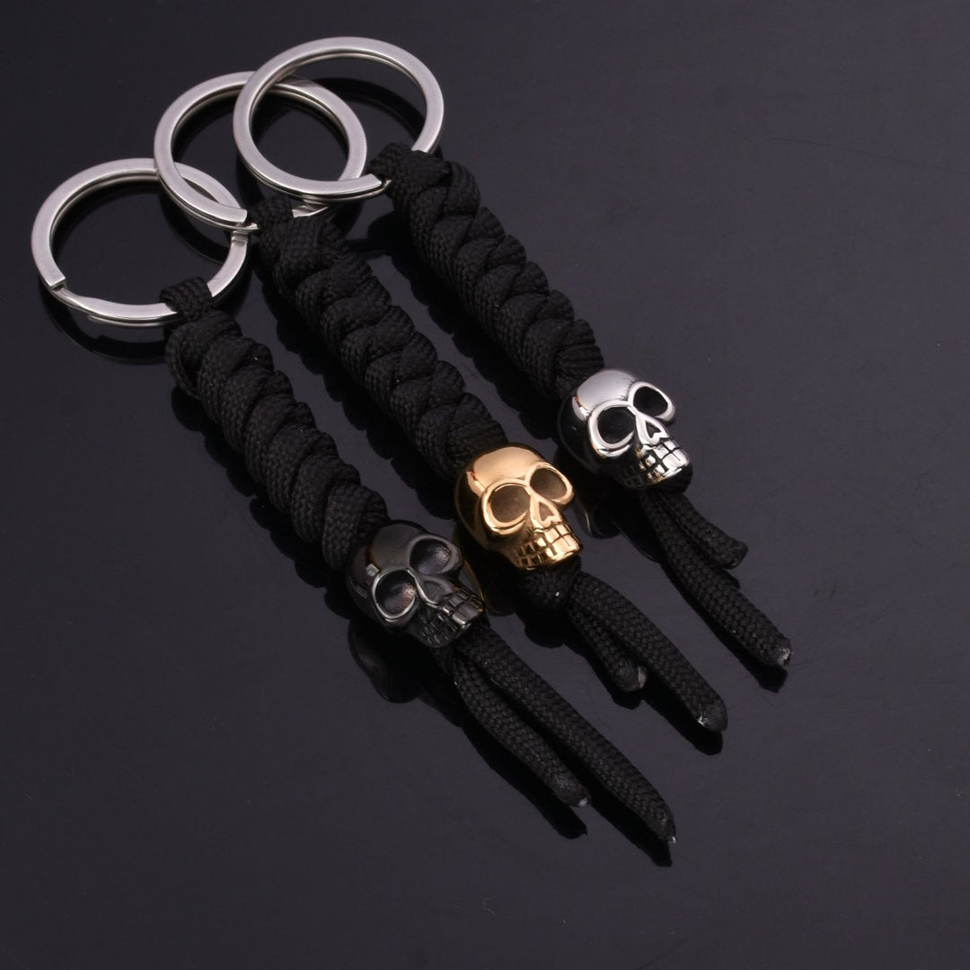 WorldNorse Totenkopf Fallschirmseil Schlüsselanhänger - image 7