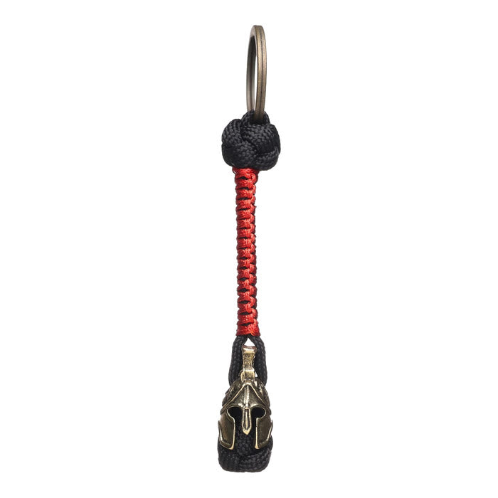WorldNorse Spartan Warrior Paracord Seil Schlüsselanhänger