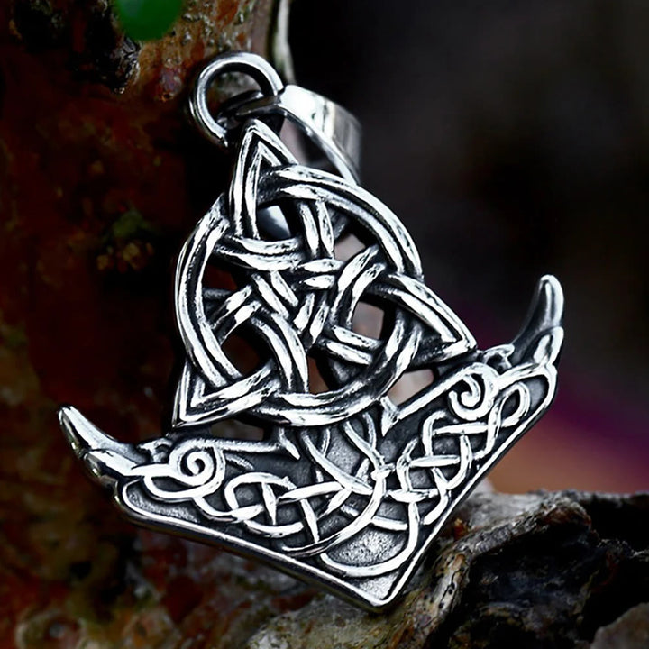 WorldNorse Keltischer Knoten Anker Halskette