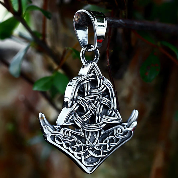 WorldNorse Keltischer Knoten Anker Halskette