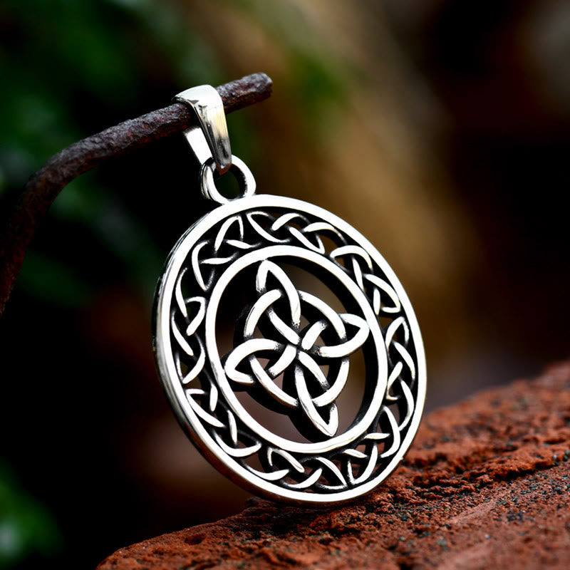 WorldNorse Keltischer Knoten Runde Halskette