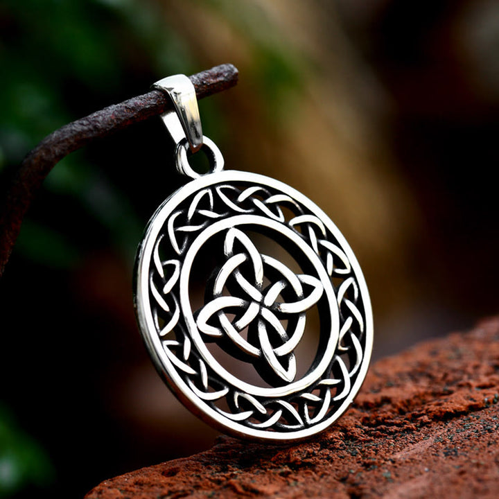 WorldNorse Keltischer Knoten Runde Halskette