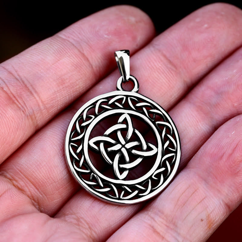 WorldNorse Keltischer Knoten Runde Halskette