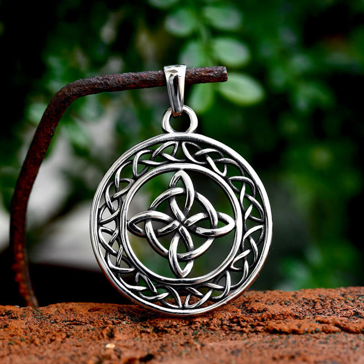 WorldNorse Keltischer Knoten Runde Halskette