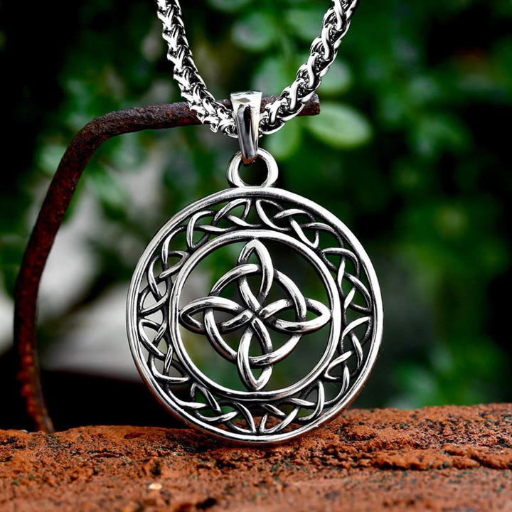 WorldNorse Keltischer Knoten Runde Halskette