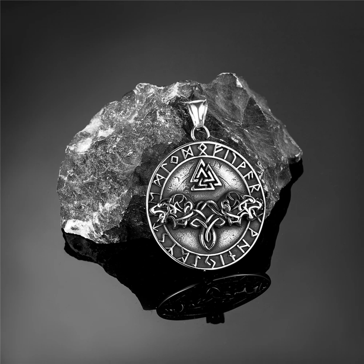 WorldNorse Wolf Brüllende Dreiecks- Rune