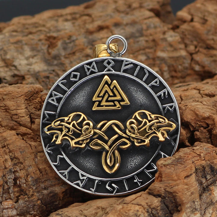 WorldNorse Wolf Brüllende Dreiecks- Rune