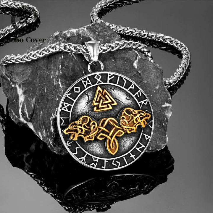 WorldNorse Wolf Brüllende Dreiecks- Rune