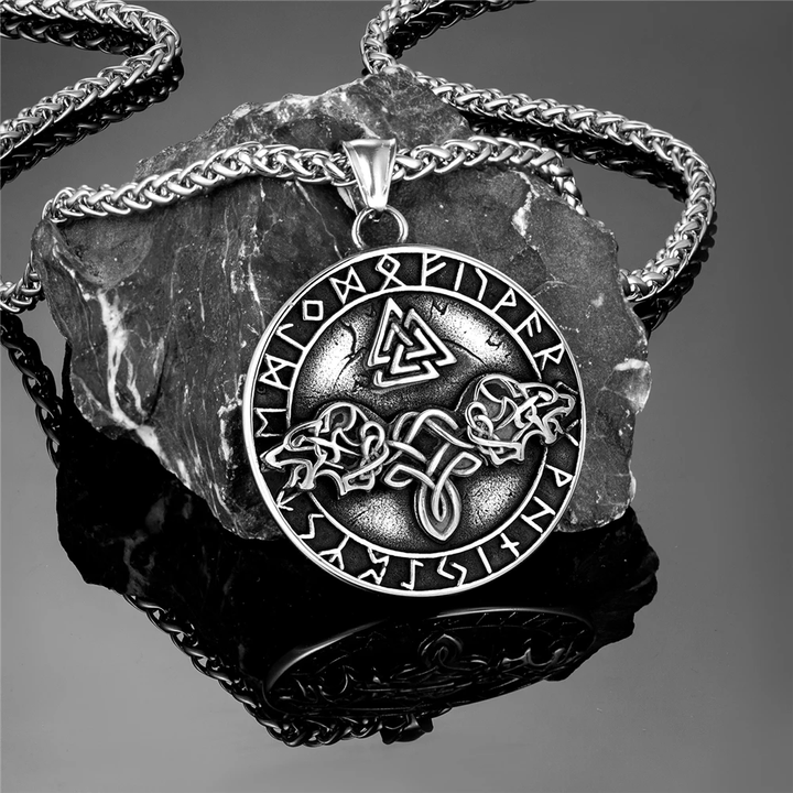 WorldNorse Wolf Brüllende Dreiecks- Rune